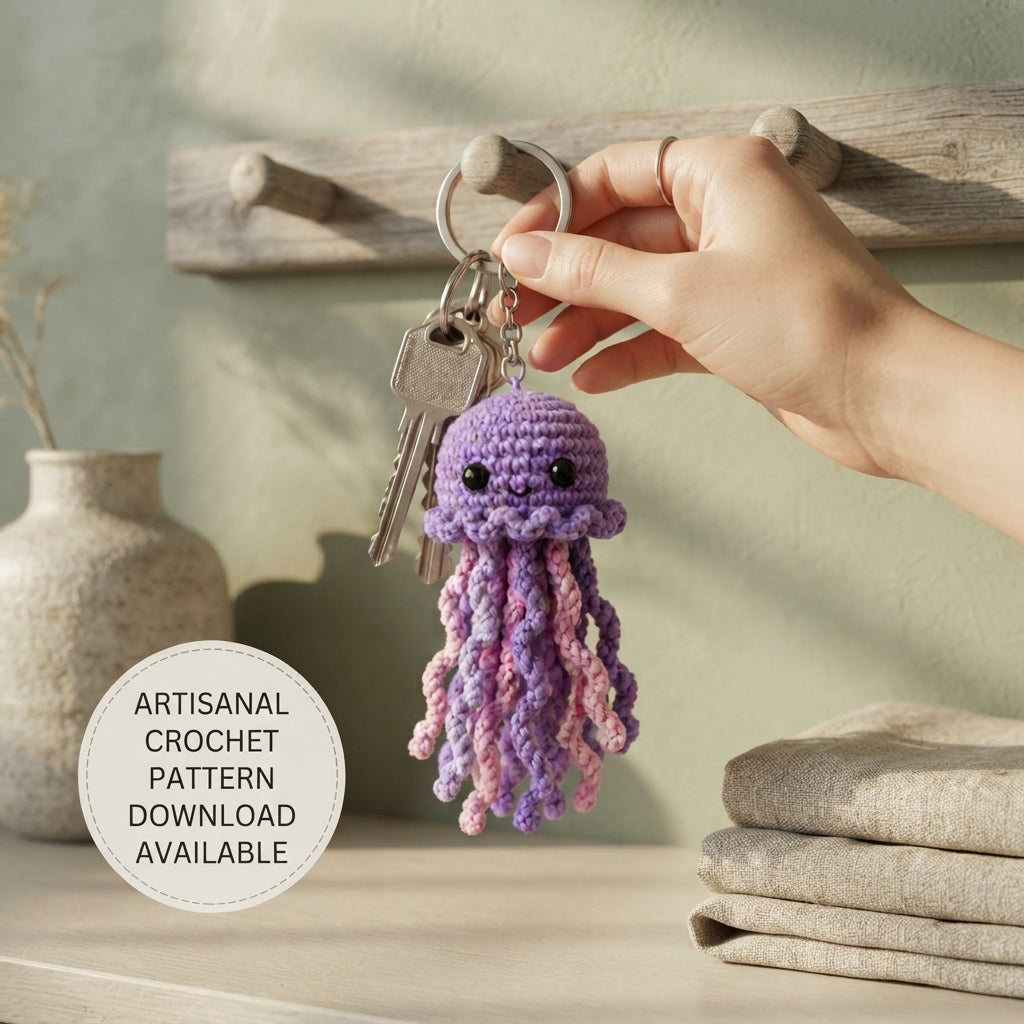 6+ Adorable Keychain Patterns | Crochet PDF Set