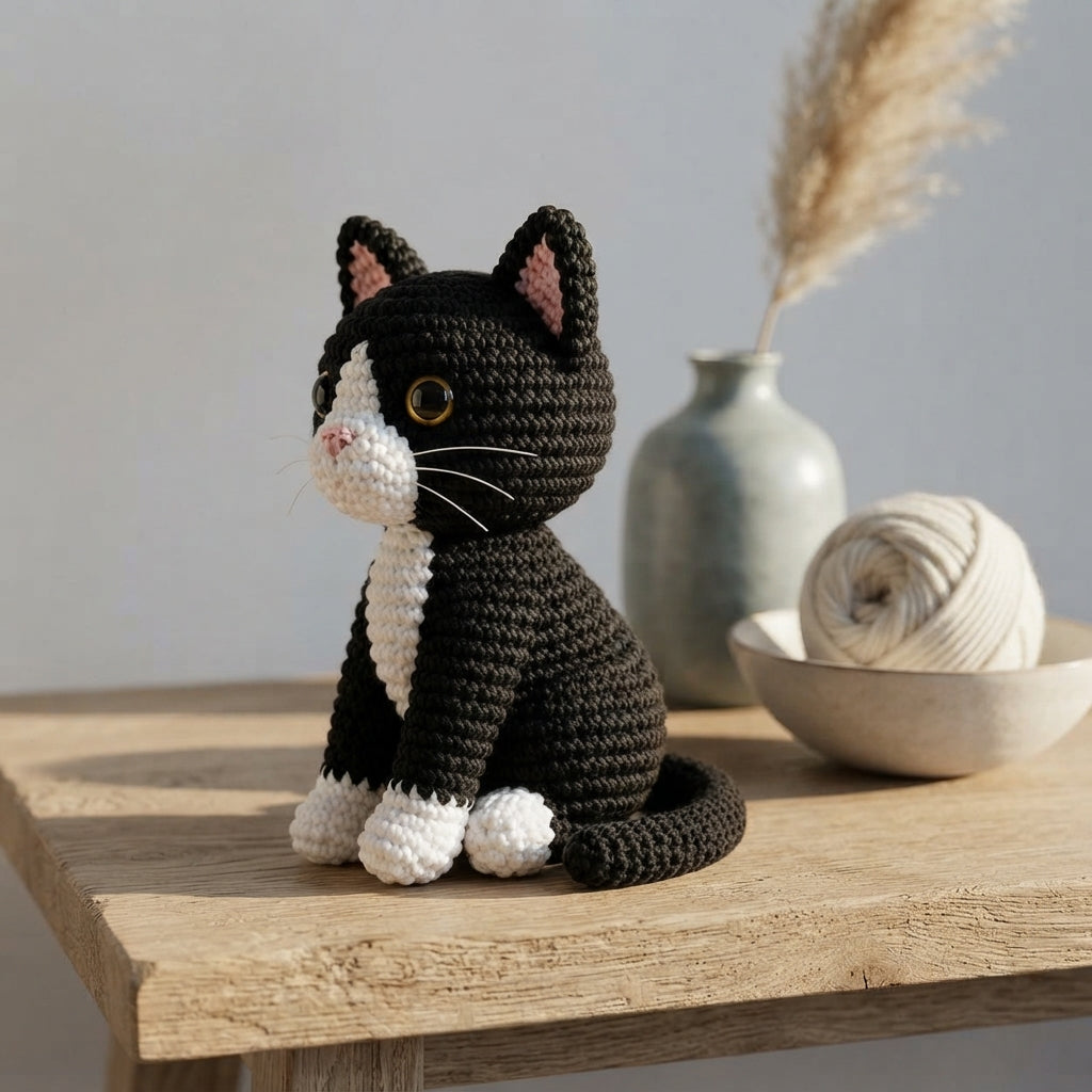 Handmade Amigurumi Kitten | Crochet PDF Pattern