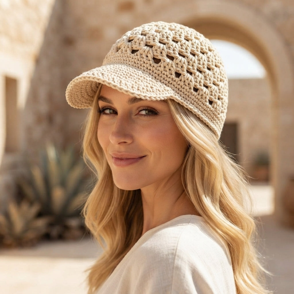 Stylish Visor | Handmade Crochet PDF