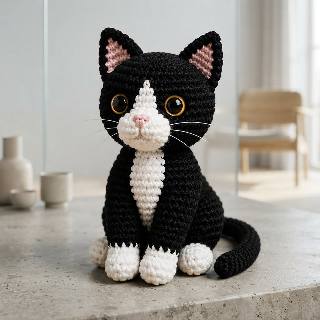 Handmade Amigurumi Kitten | Crochet PDF Pattern