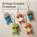 Adorable Bag Charm Keychain | Crochet Pattern PDF