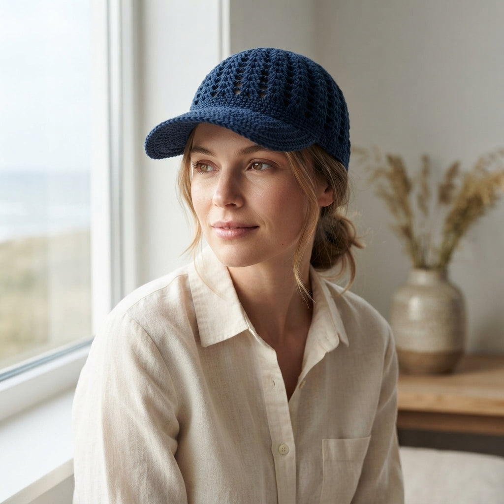 Beautiful Sun Visor | Crochet Sun Hat Pattern — Design 5
