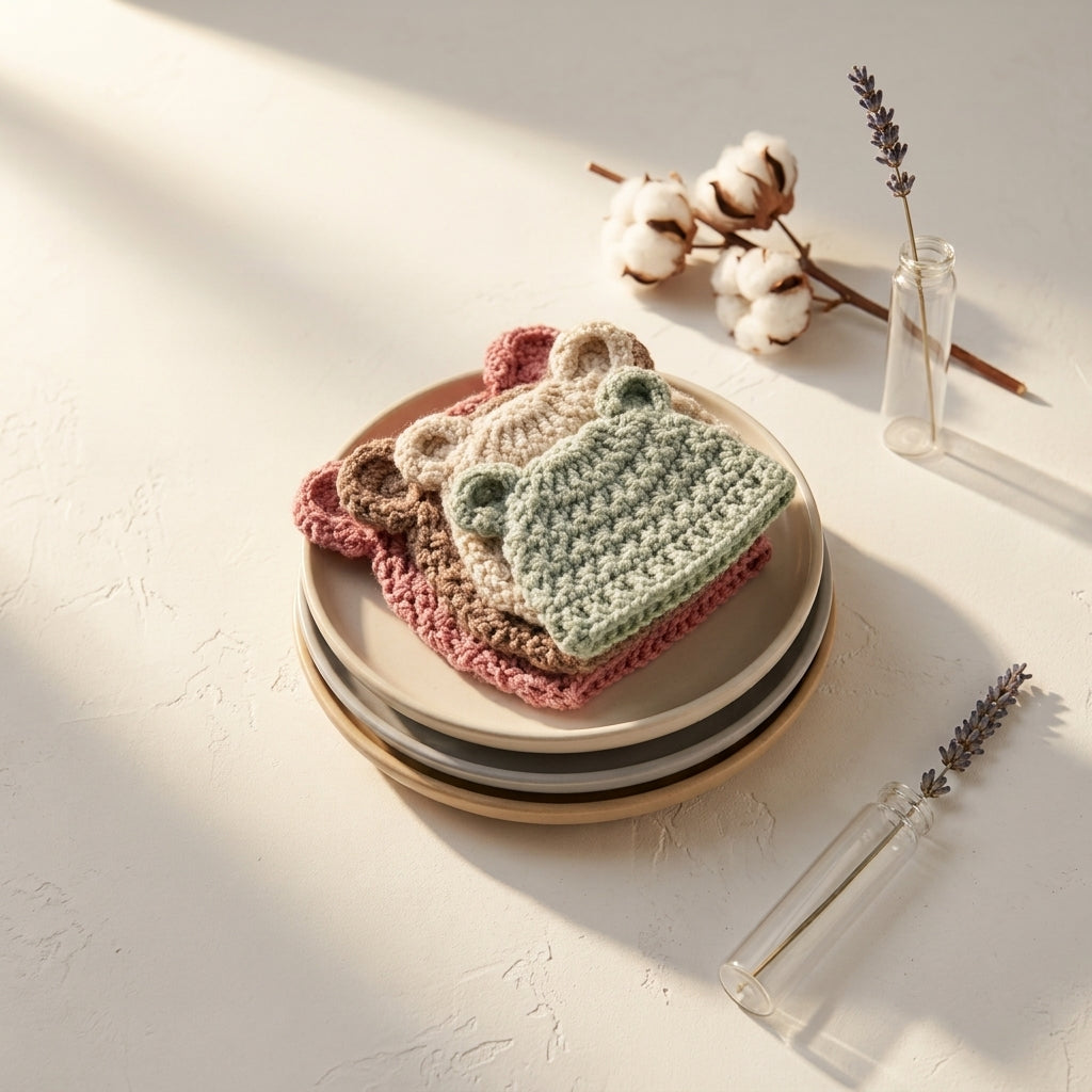 Star Stitch Baby Hat | Crochet Pattern PDF