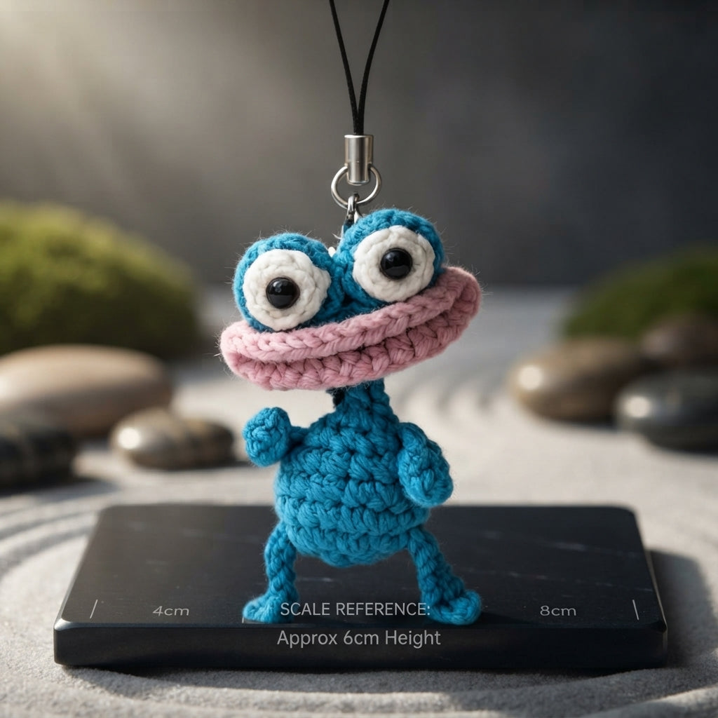 Adorable Bag Charm Keychain | Crochet Pattern PDF