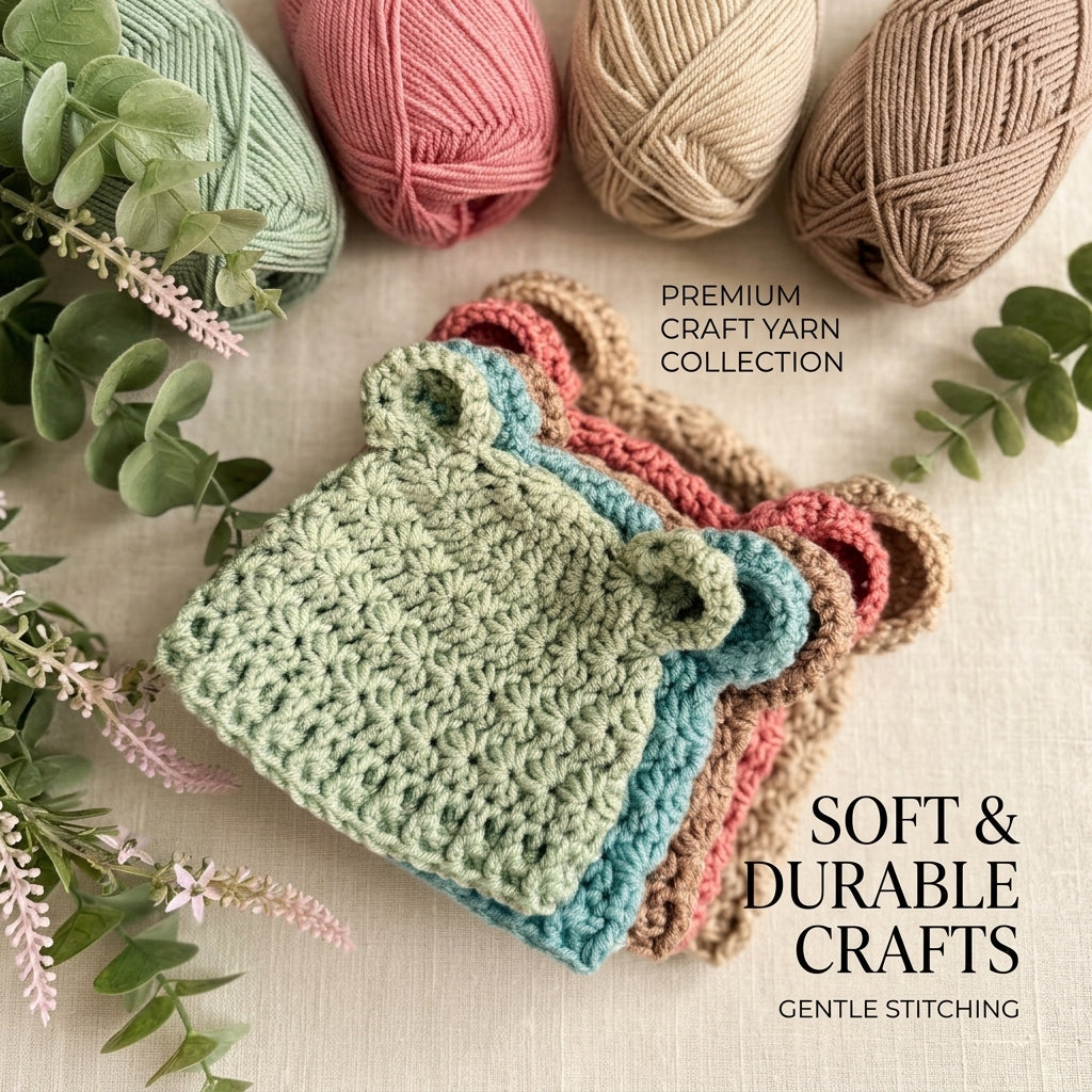 Star Stitch Baby Hat | Crochet Pattern PDF