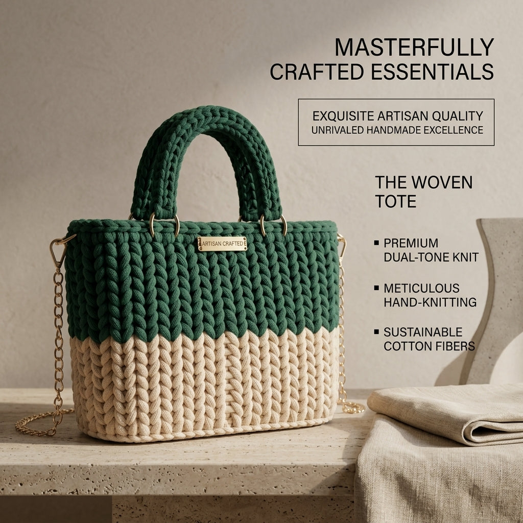 Purse Handbag Tote | Crochet Pattern PDF