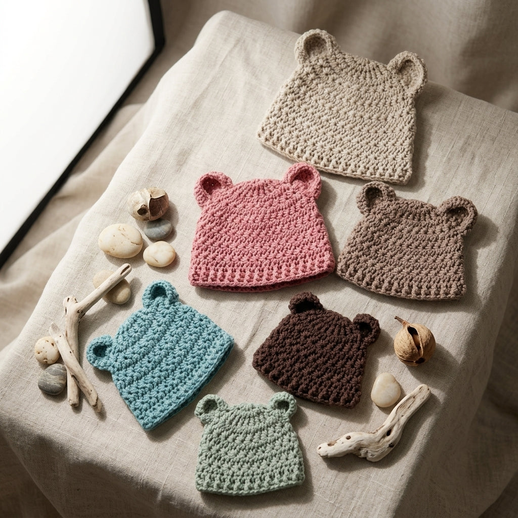 Star Stitch Baby Hat | Crochet Pattern PDF