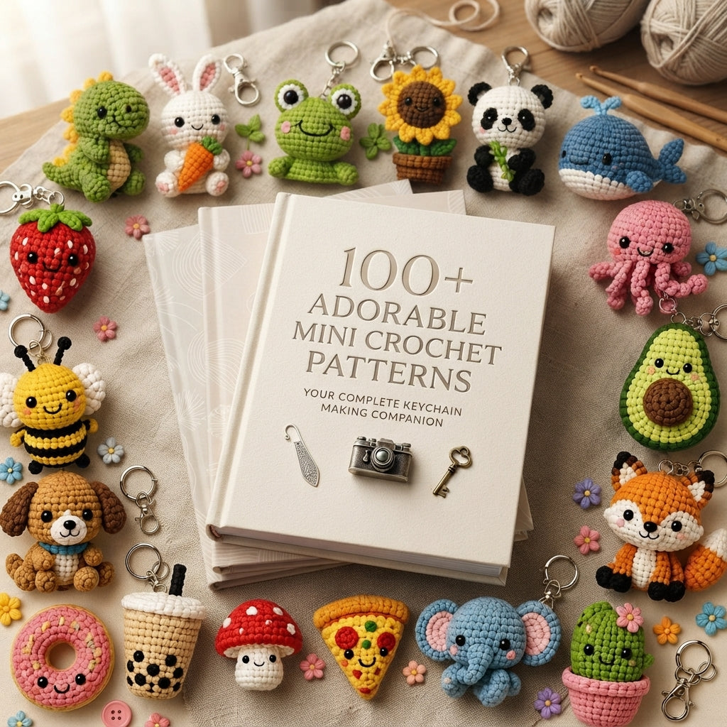 Epic Crochet Collection | 100+ Keychain Patterns