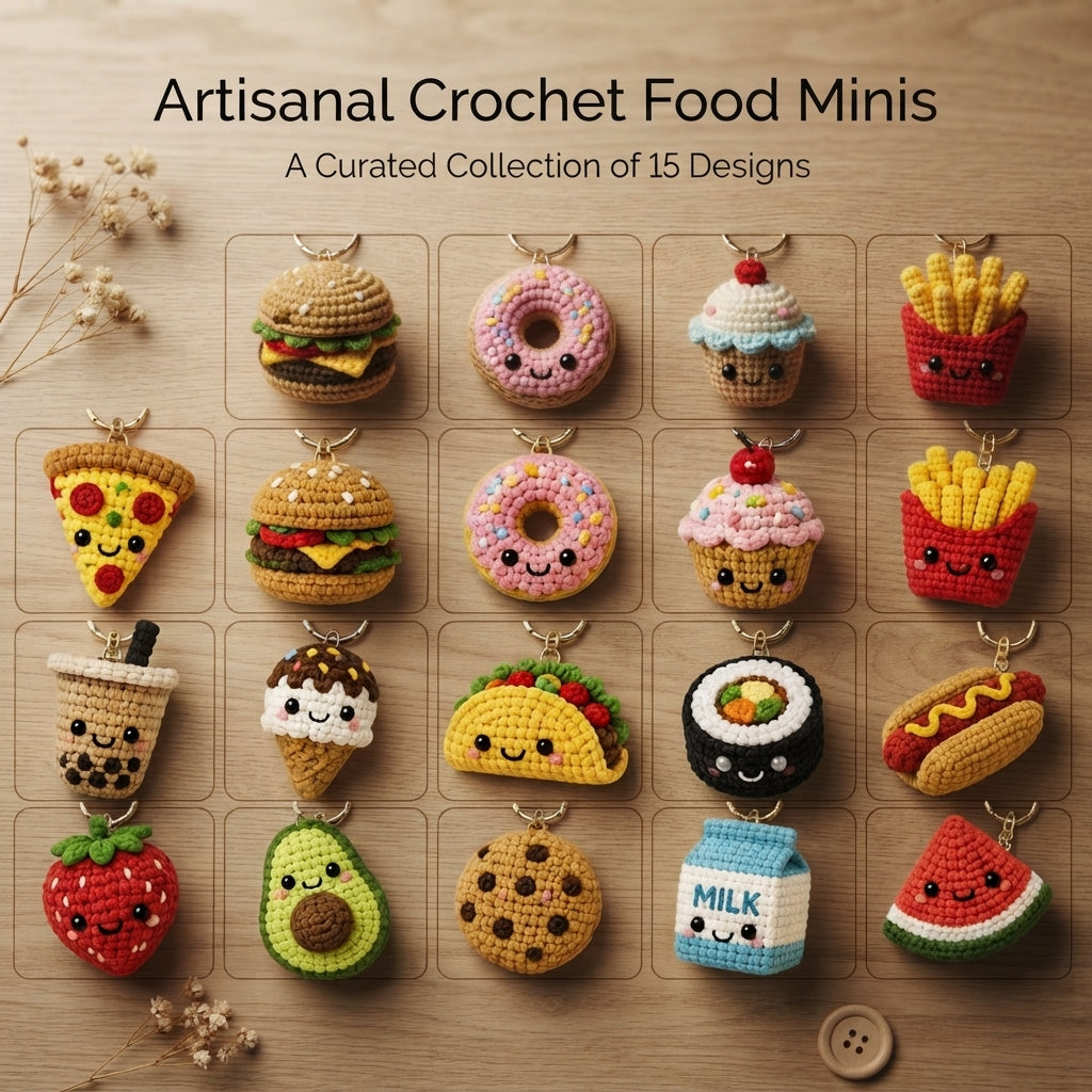 Epic Crochet Collection | 100+ Keychain Patterns