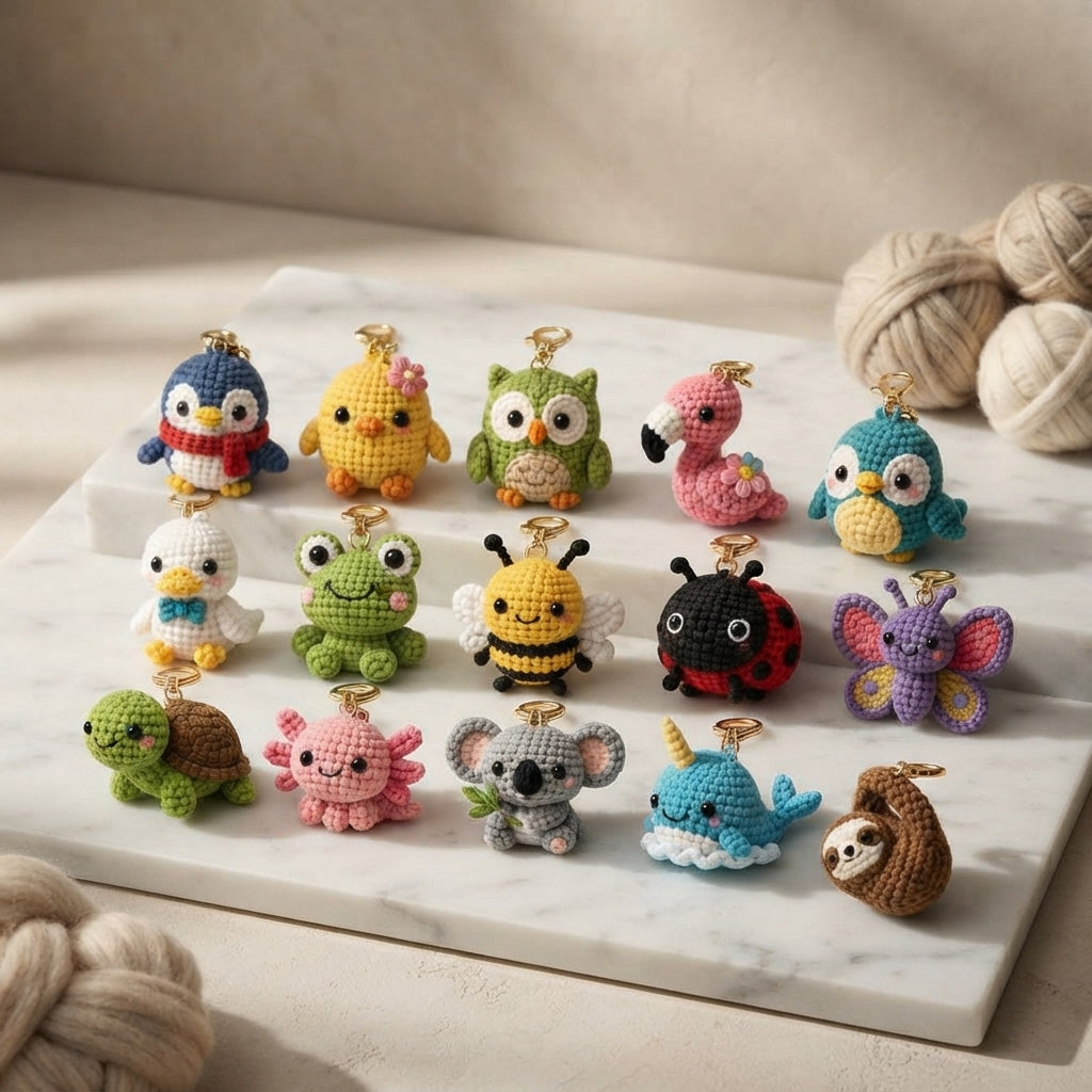 Epic Crochet Collection | 100+ Keychain Patterns