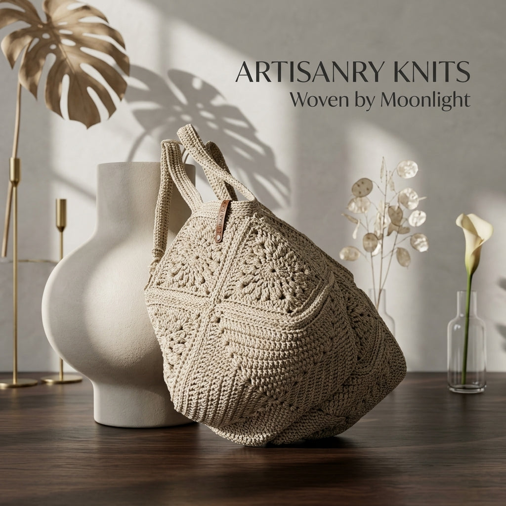 Granny Square Granny Square Beach Bag | Crochet Pattern PDF