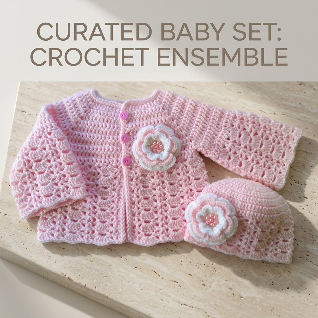 Hat Cardigan Clothes Baby Cardigan | Crochet Pattern PDF