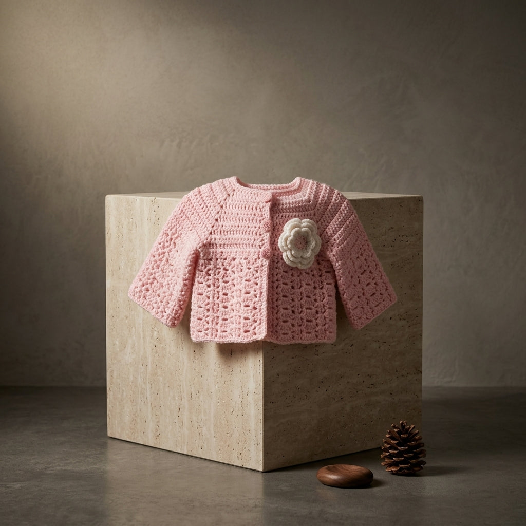 Hat Cardigan Clothes Baby Cardigan | Crochet Pattern PDF