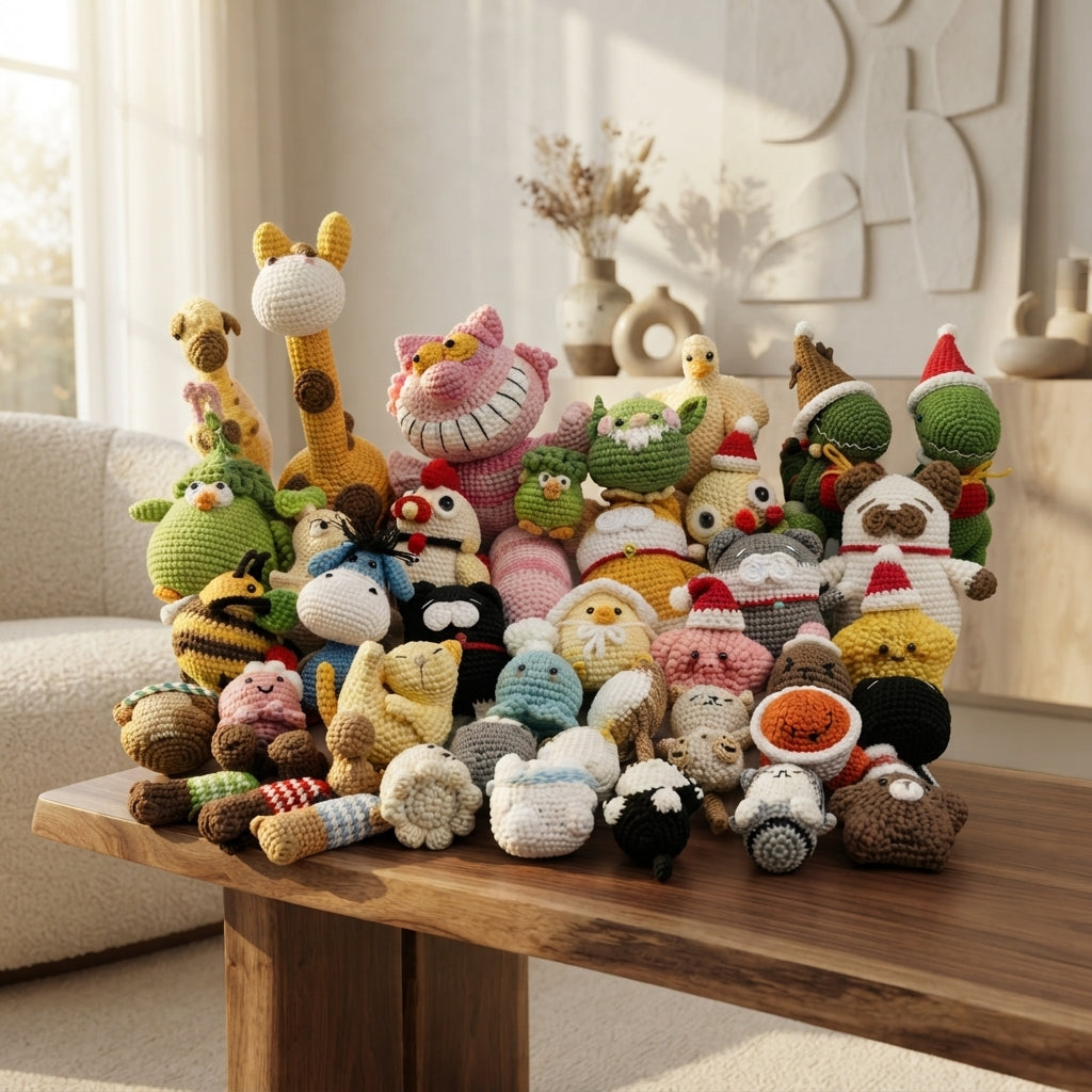 Giant Amigurumi Library | 30+ Pattern Collection