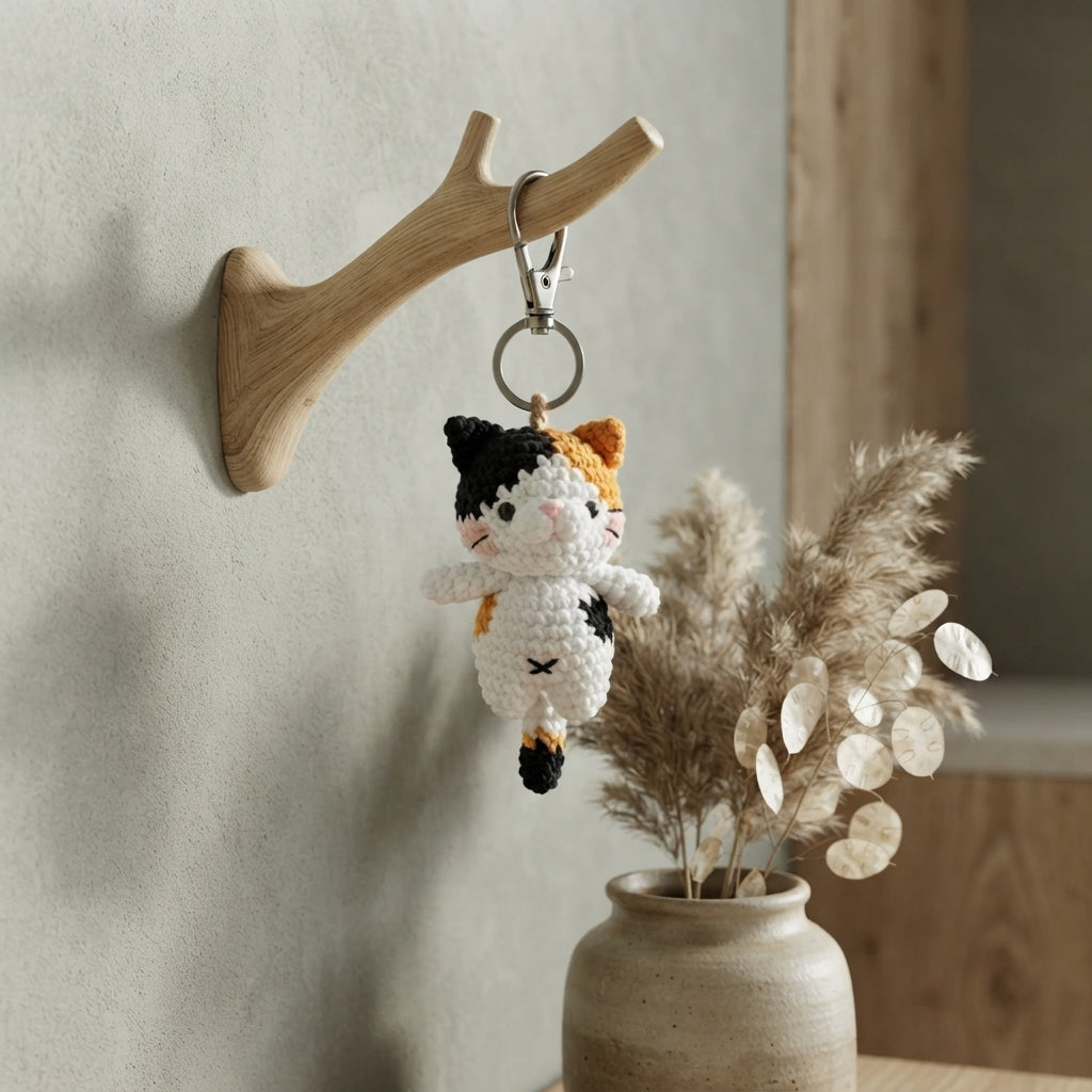 Cute Keychain Keyring | Amigurumi PDF Guide — Design 4