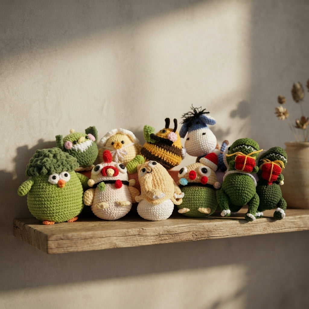 Giant Amigurumi Library | 30+ Pattern Collection