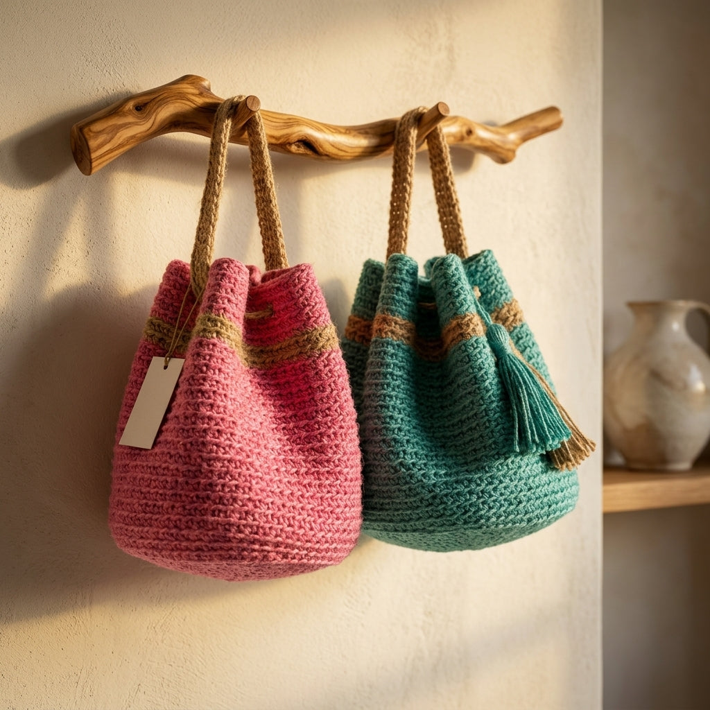 Granny Square Granny Square Beach Bag | Crochet Pattern PDF