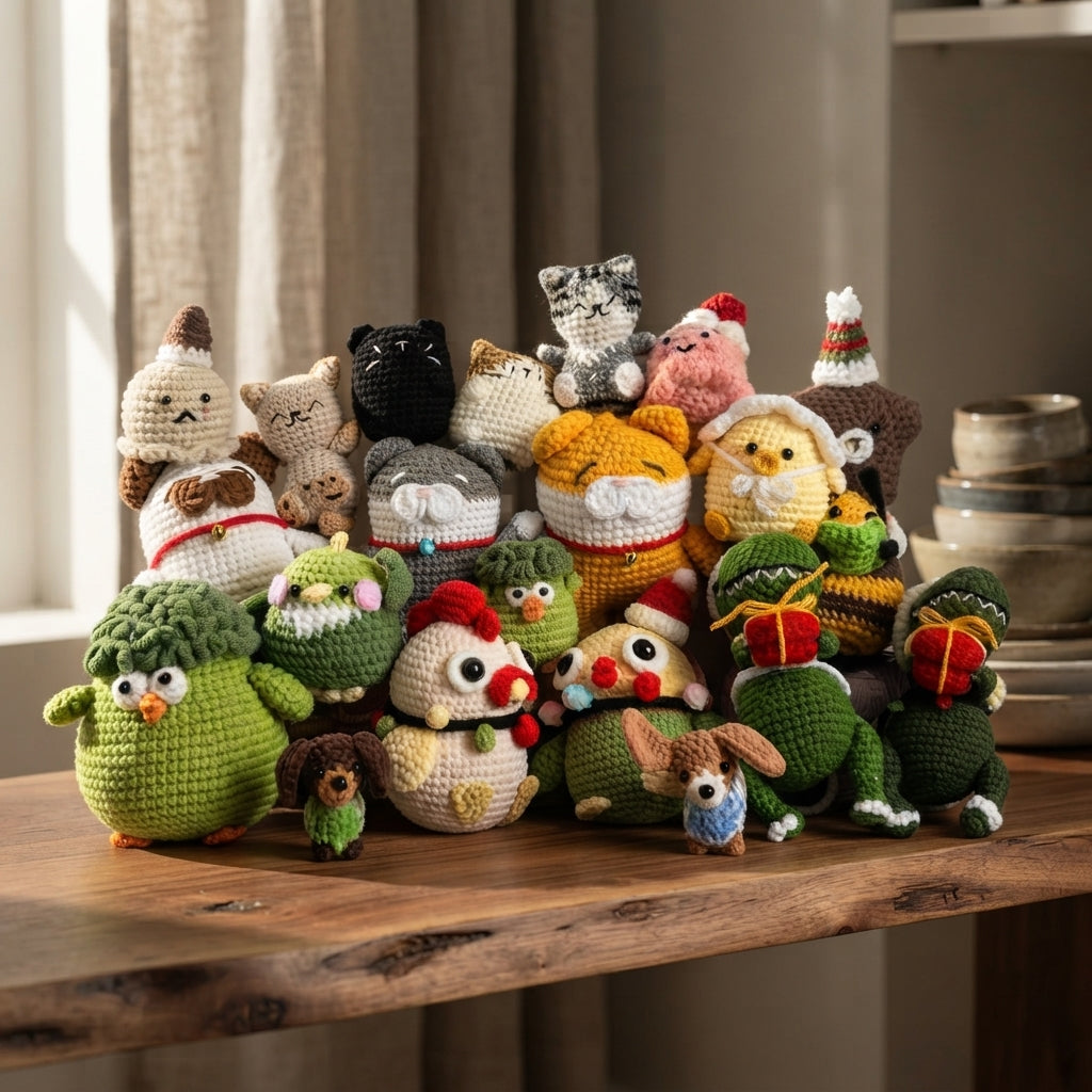 Giant Amigurumi Library | 30+ Pattern Collection