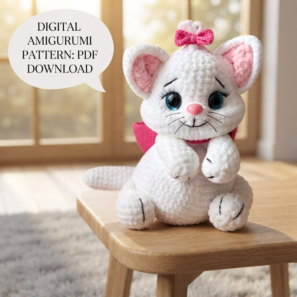 Amigurumi Kitten | Crochet Pattern PDF