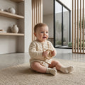 Raglan Baby Cardigan Top-Down v5 | Crochet Pattern PDF