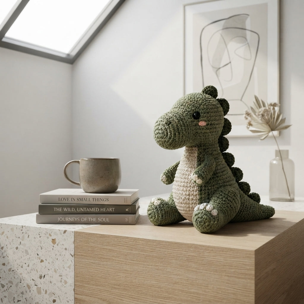 Lovable Amigurumi Dinosaur | Amigurumi Pattern
