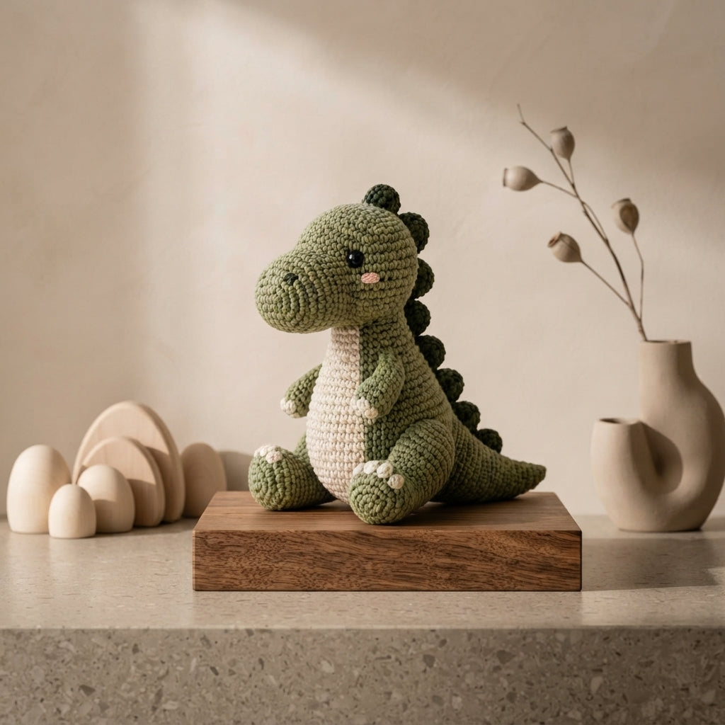 Lovable Amigurumi Dinosaur | Amigurumi Pattern