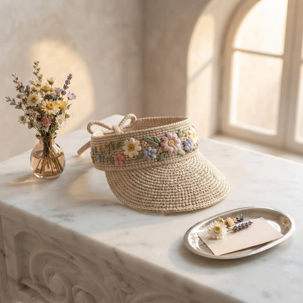 Trendy Summer Hat | Crochet Visor Pattern