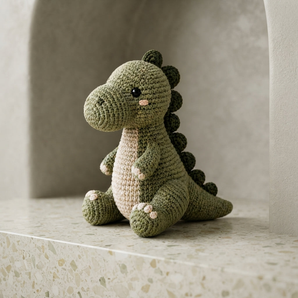 Lovable Amigurumi Dinosaur | Amigurumi Pattern