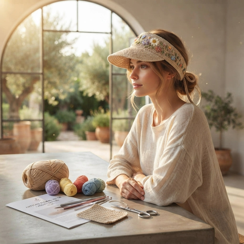Trendy Summer Hat | Crochet Visor Pattern