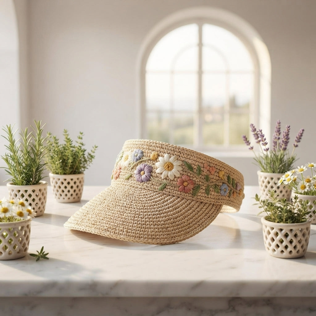 Trendy Summer Hat | Crochet Visor Pattern