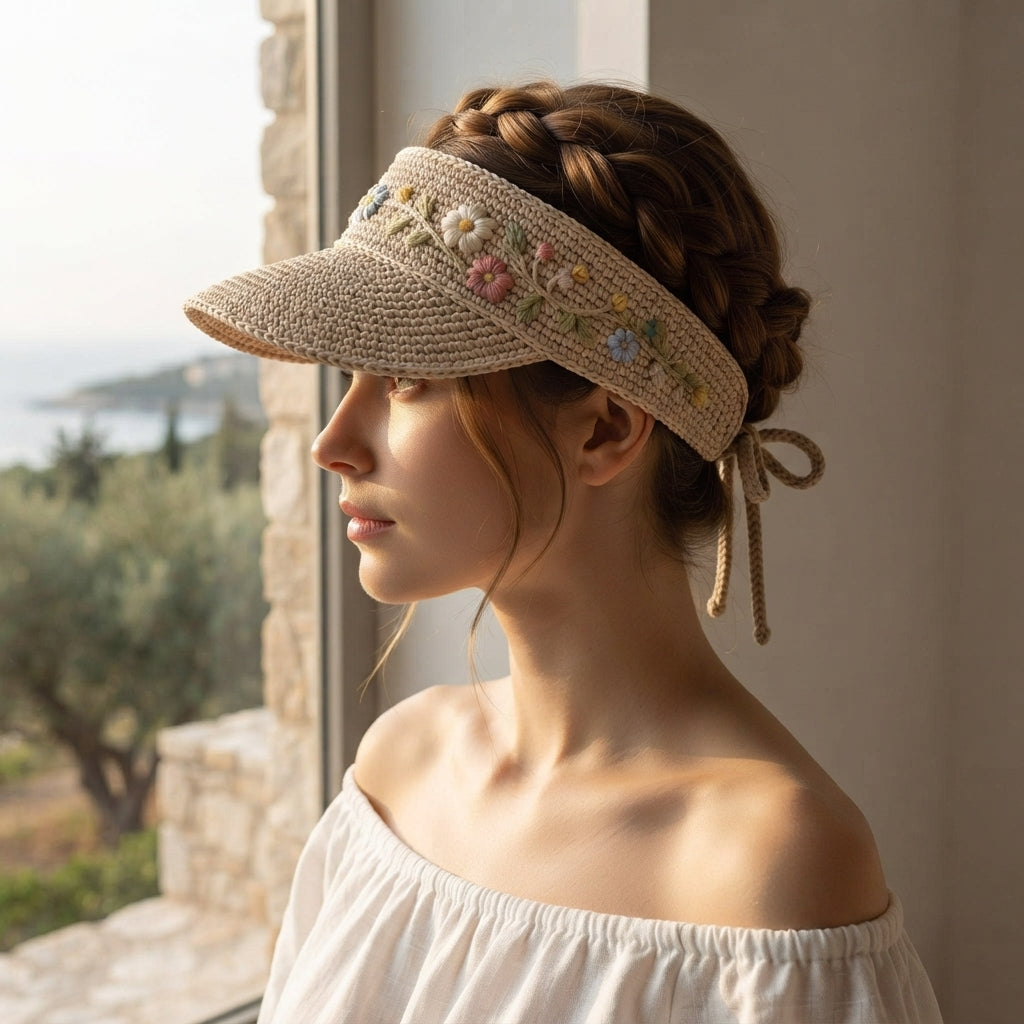 Trendy Summer Hat | Crochet Visor Pattern