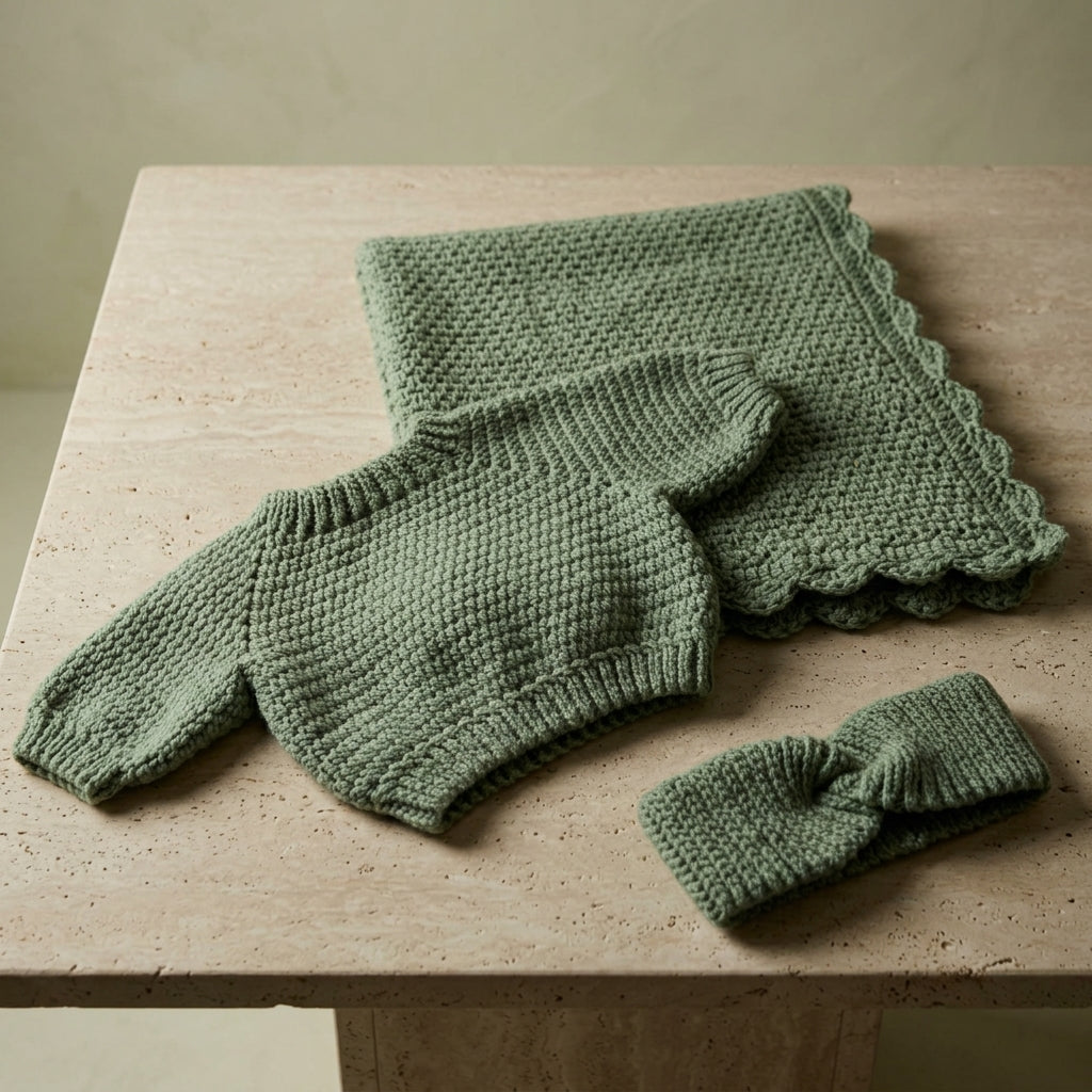 Raglan Baby Sweater Oversized v3 | Crochet Pattern PDF