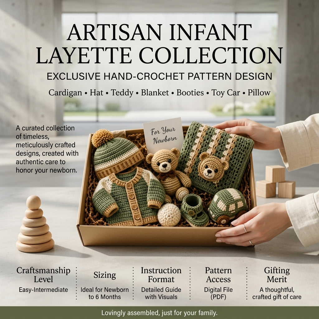 Boy Gift Set Baby Set | Crochet Pattern PDF