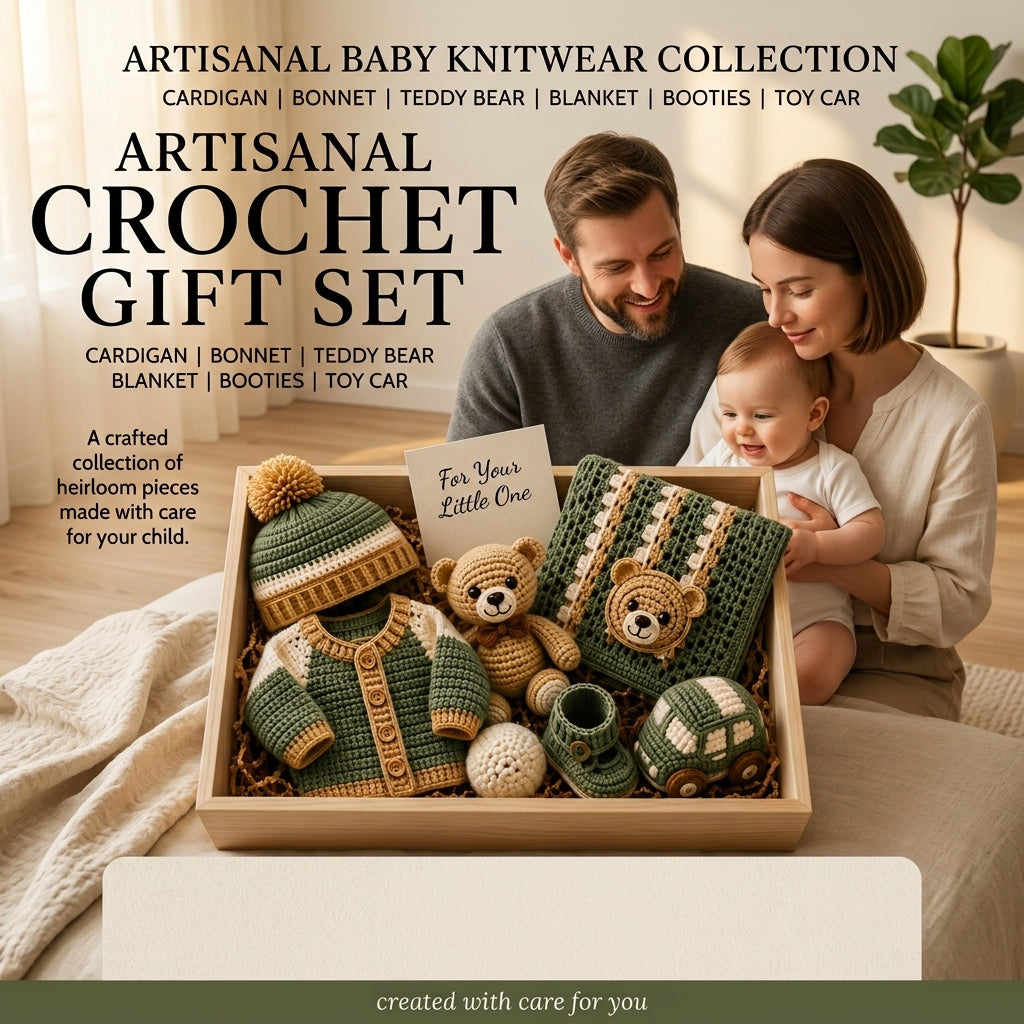 Boy Gift Set Baby Set | Crochet Pattern PDF