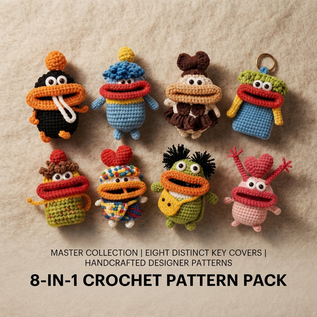 Ultimate Keychain Collection | 8+ Amigurumi PDF