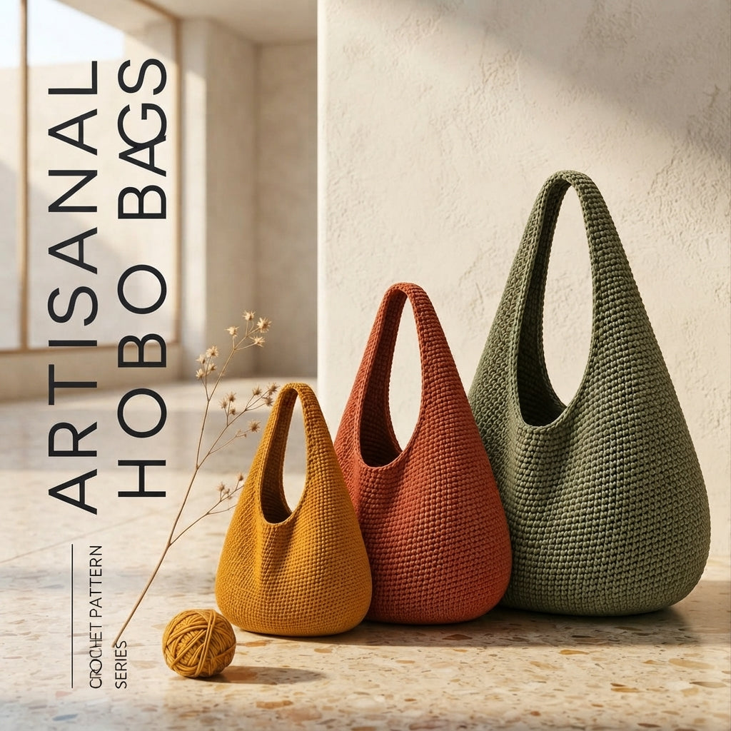 Shoulder Bag Purse Tote | Crochet Pattern PDF