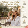Elegant Beach Hat | Crochet Pattern PDF