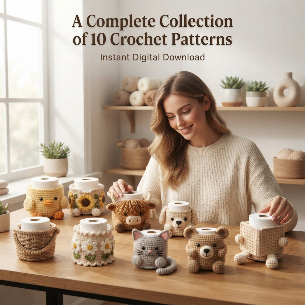 Giant Amigurumi Library | 10+ Pattern Collection