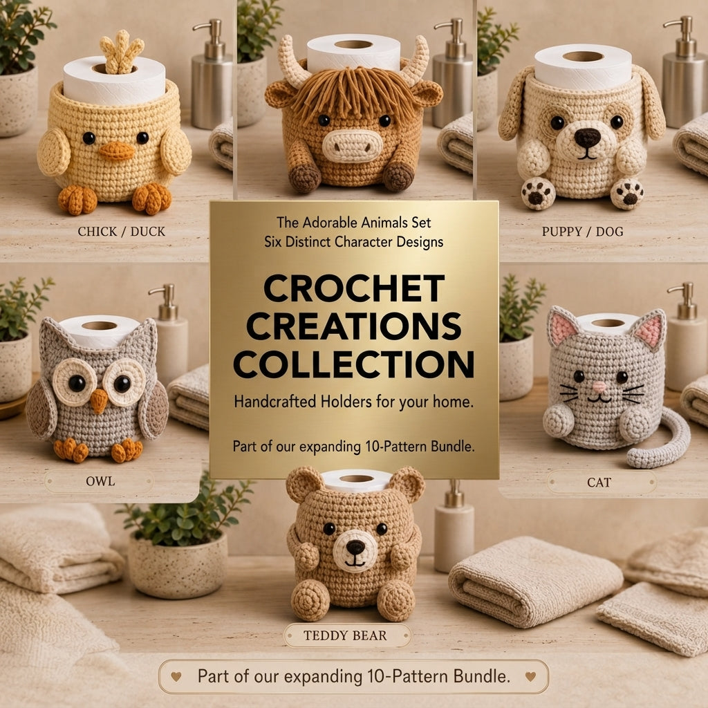 Giant Amigurumi Library | 10+ Pattern Collection