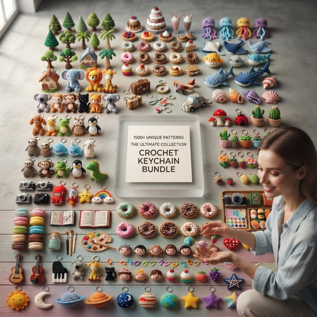 Epic Crochet Collection | 1500+ Keychain Patterns