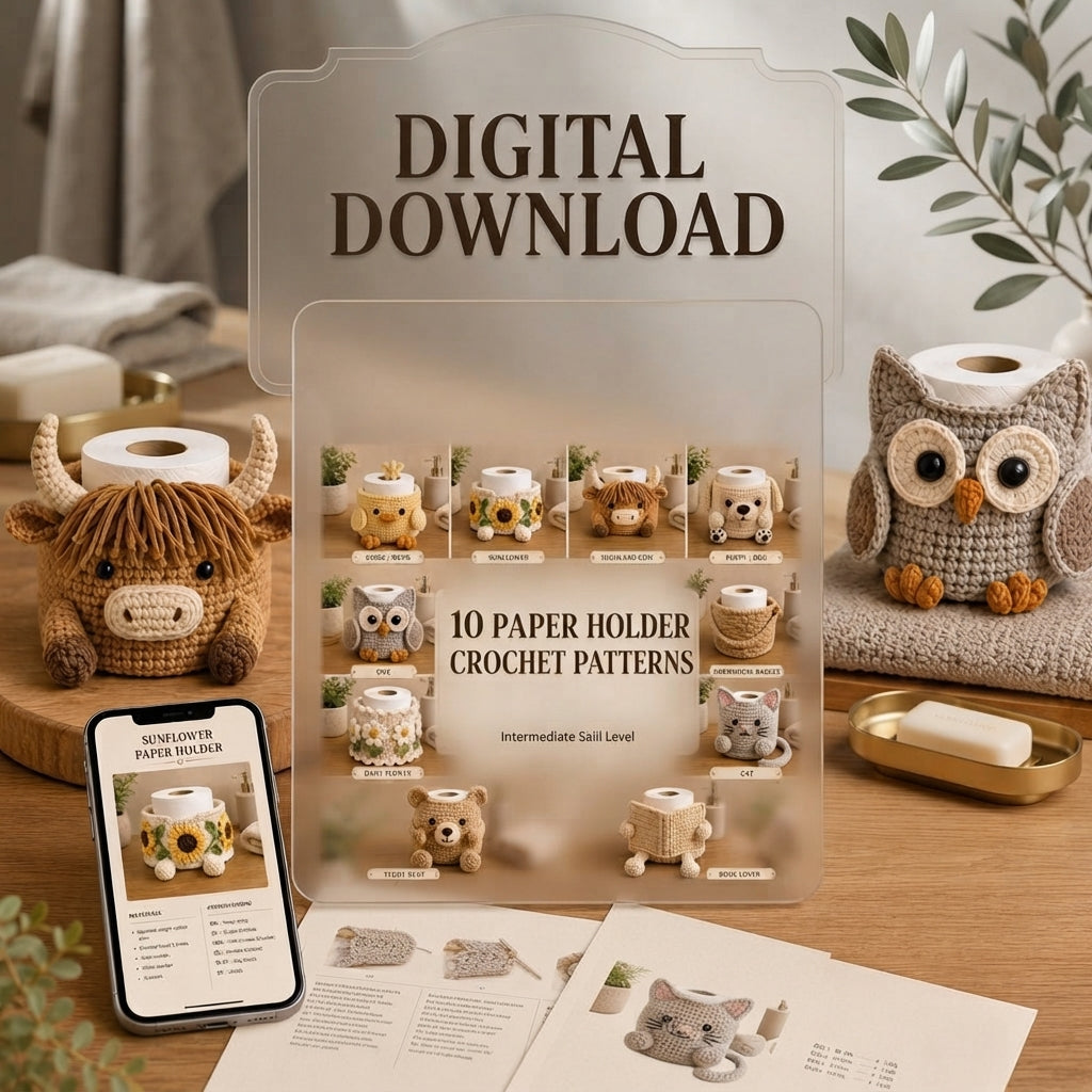 Giant Amigurumi Library | 10+ Pattern Collection