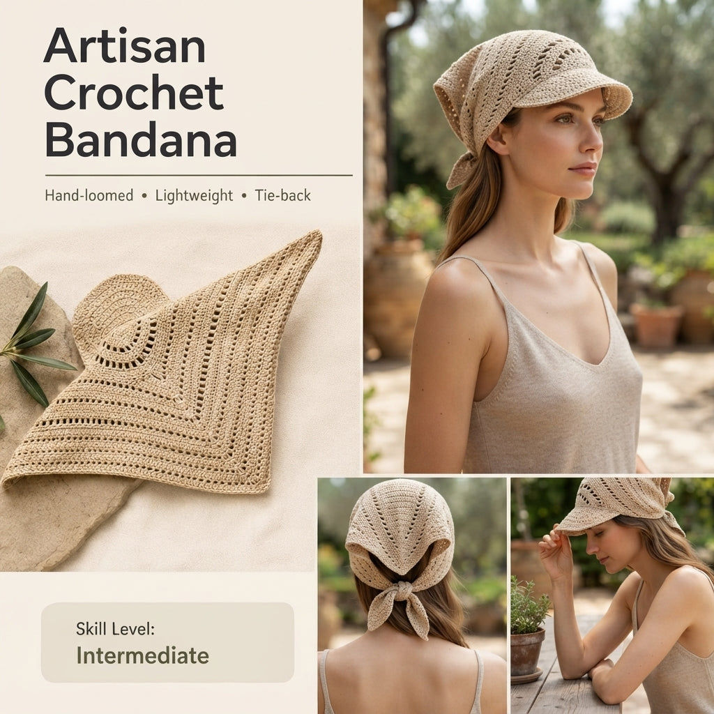 Charming Sun Hat Design | Crochet PDF Pattern — Design 3