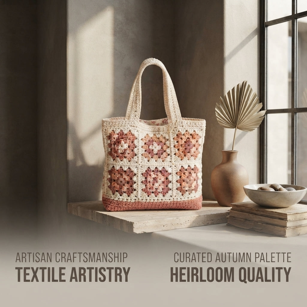 Granny Square Granny Square Tote V3 | Crochet Pattern PDF