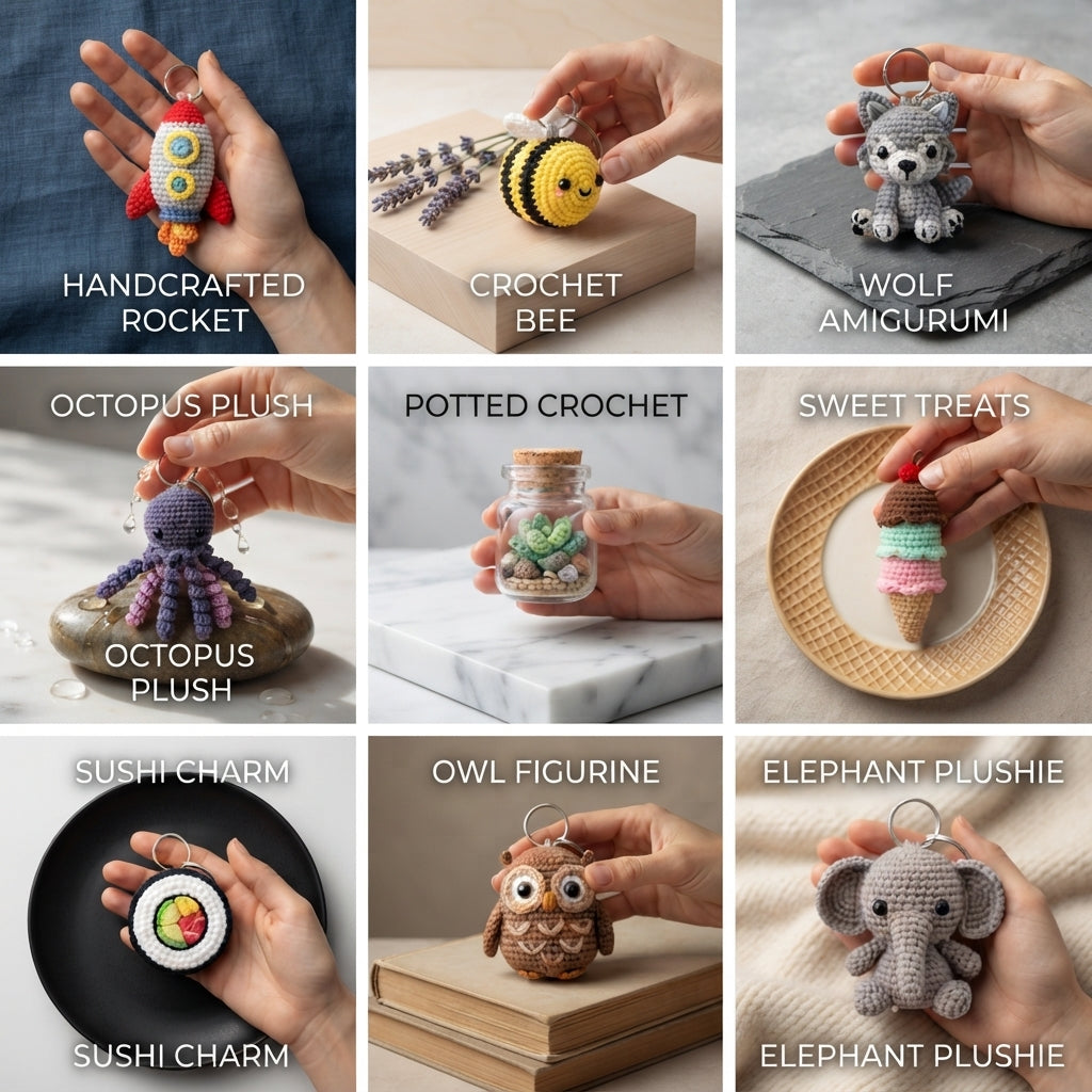 Epic Crochet Collection | 1500+ Keychain Patterns