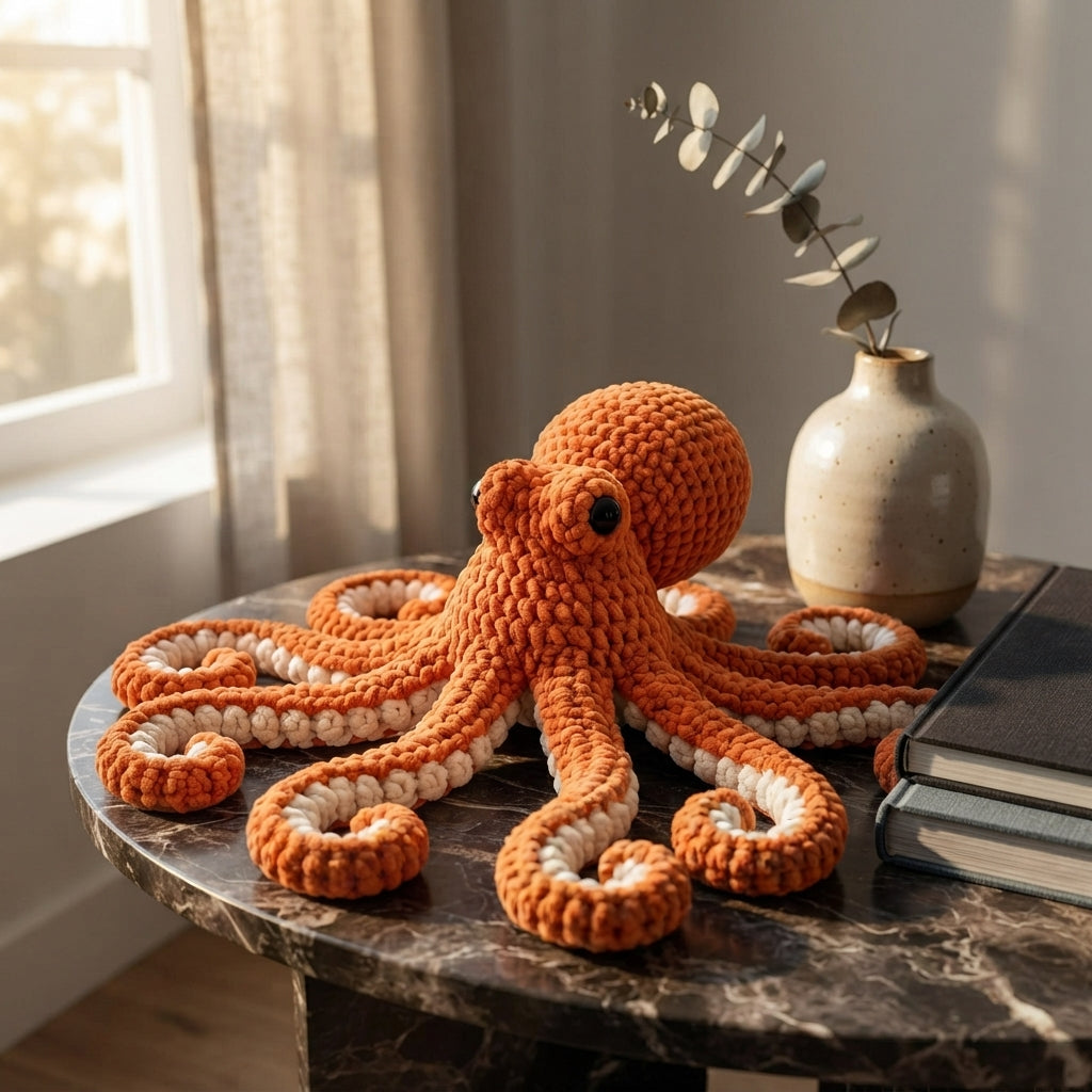 Realistic Octopus | Crochet Pattern PDF