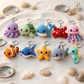 Mega 10 Crochet Keychain Patterns | PDF Bundle