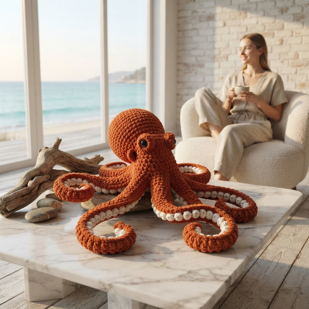 Realistic Octopus | Crochet Pattern PDF