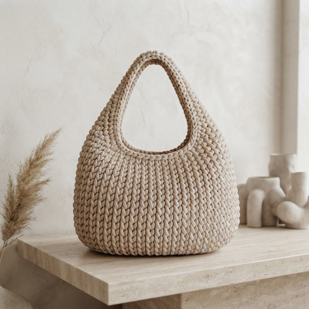 Shoulder Bag Market Bag Tote V2 | Crochet Pattern PDF
