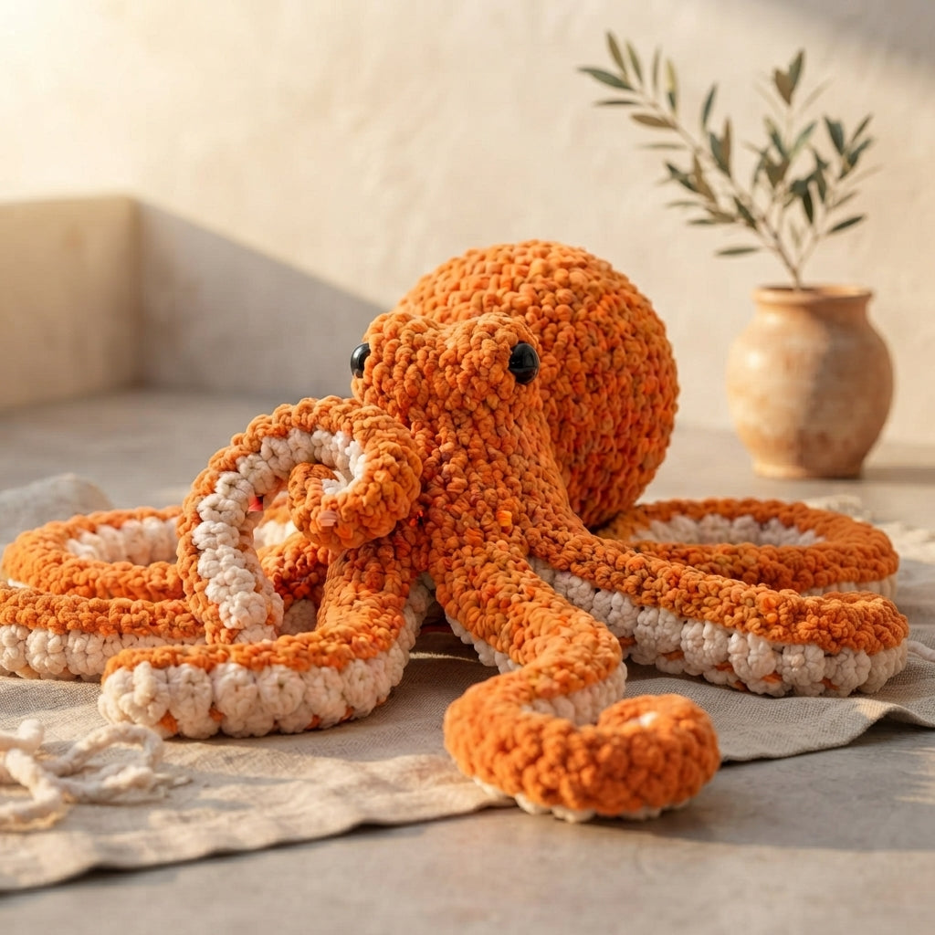 Realistic Octopus | Crochet Pattern PDF