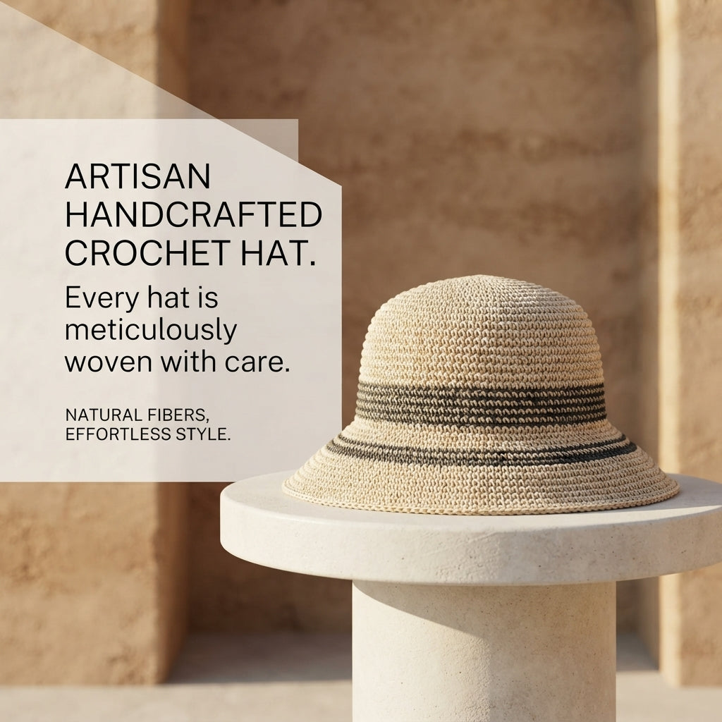 Breezy Bucket Hat | Summer Crochet Pattern — Design 2